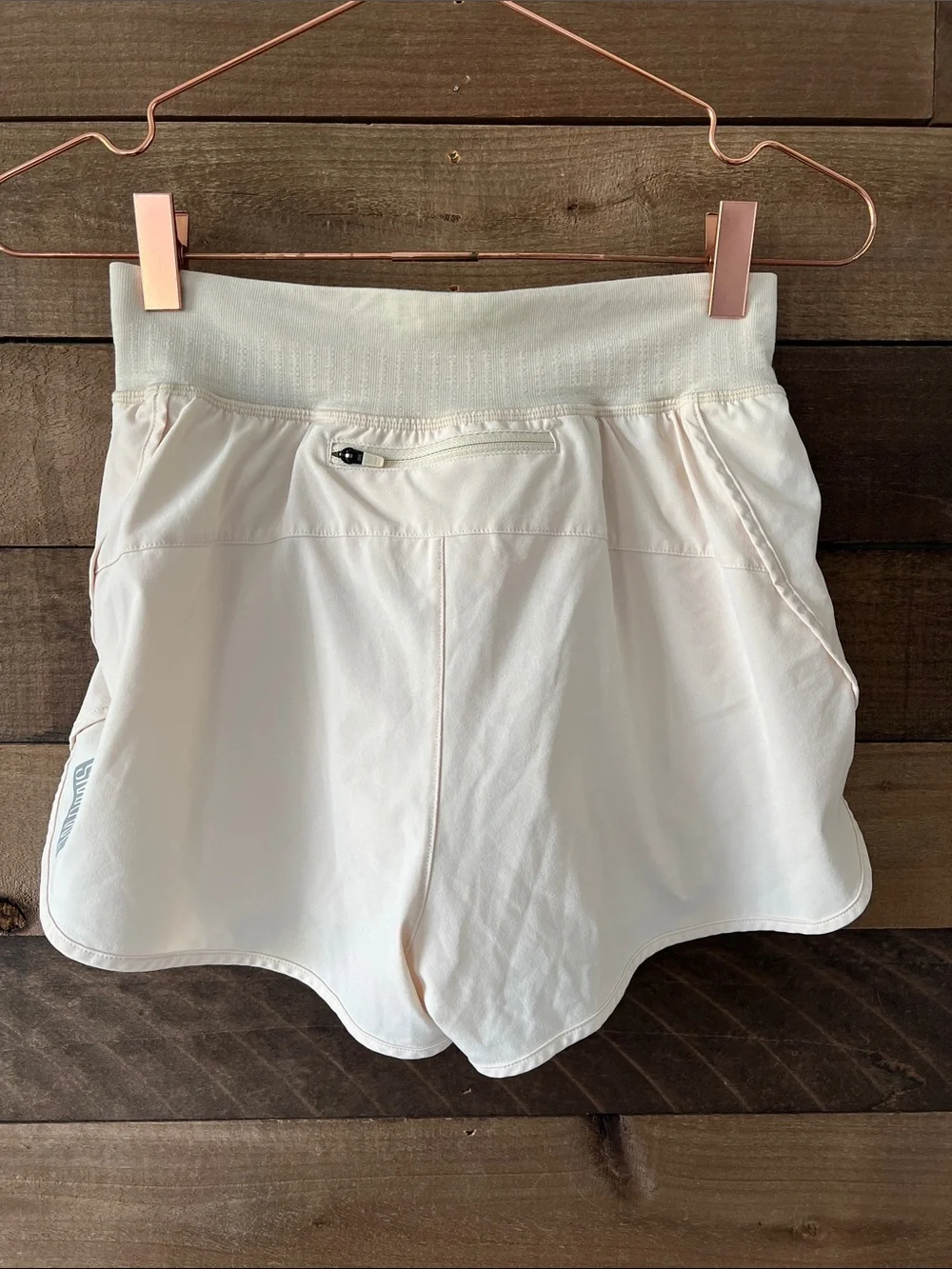 Smartwool Women's Intraknit Active Lined Shorts in Cream Tan Size Small - Picture 5 of 10